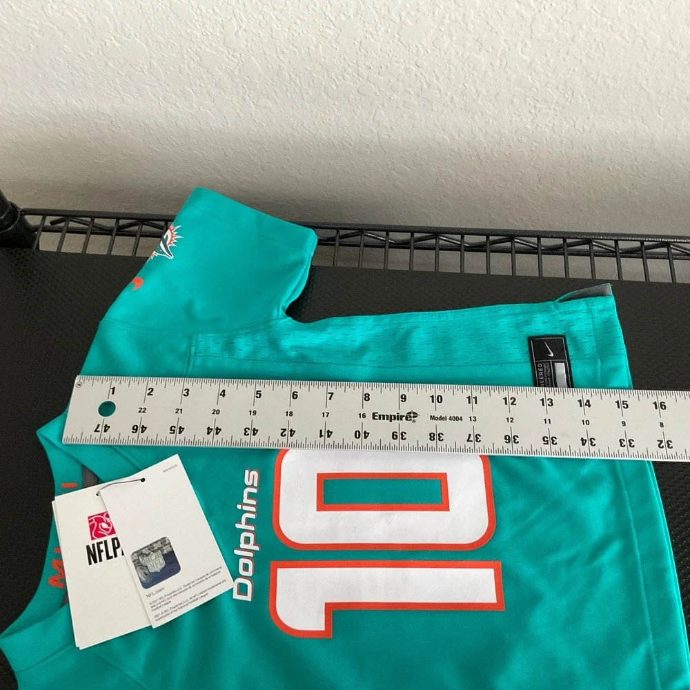 Nike Miami Dolphins Tyreek Hill 10 NFL Jersey Toddler 3T Aqua 9Z1T1N9P9-DOLTH